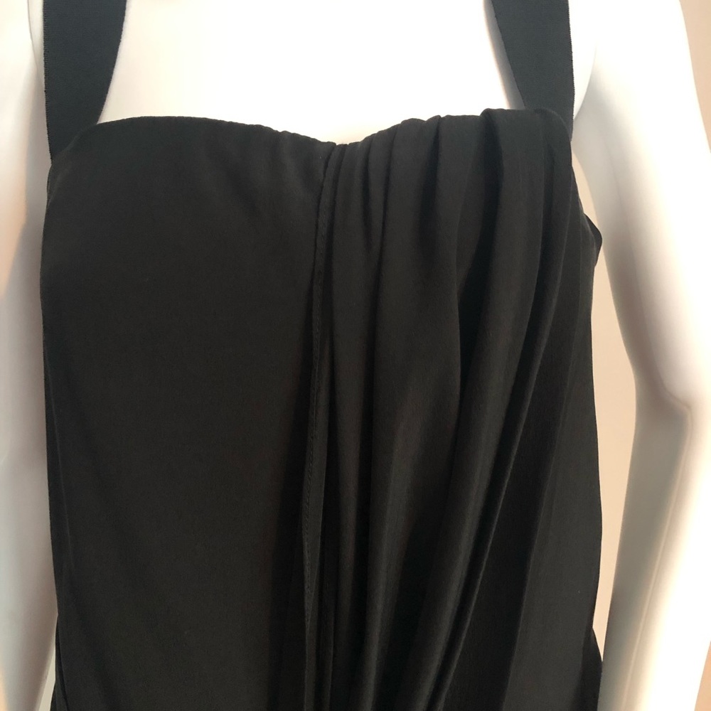 ⭕️ PRICE FIRM GF Ferre (Designer behind Dior) Silk Dress with Crisscrossed Back - Picture 3 of 5